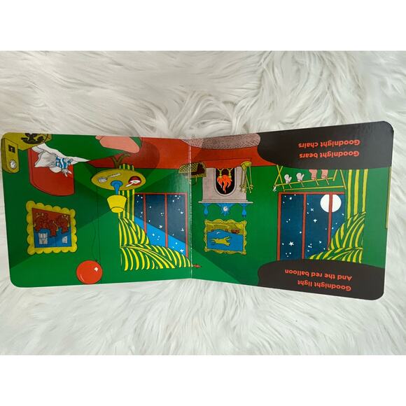 Goodnight Moon Book Kid's Children's Hardback Pages GUC - Picture 4 of 4
